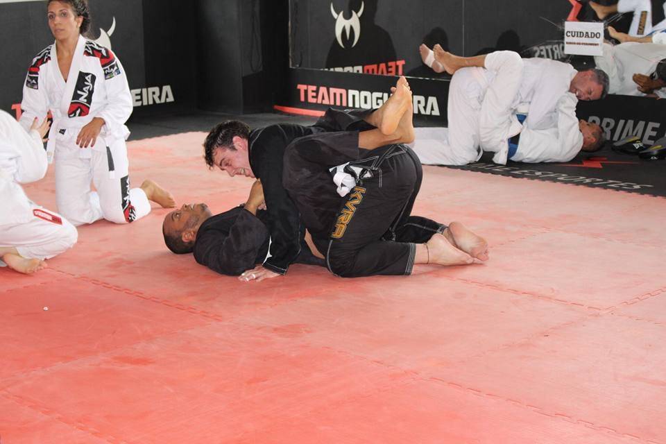 Aula de Jiu-Jitsu 